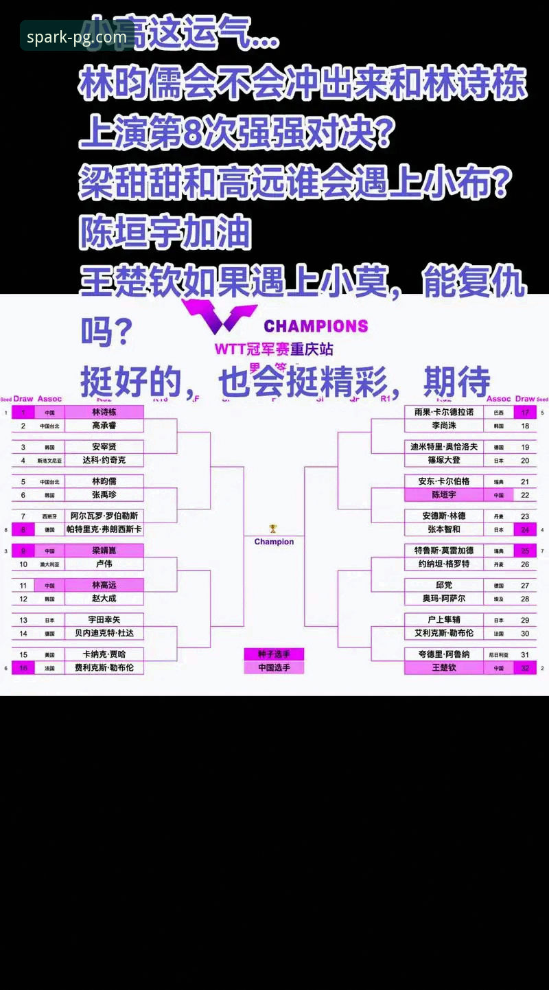 WTT重庆冠军赛决赛解析：一场青春风暴的启示
